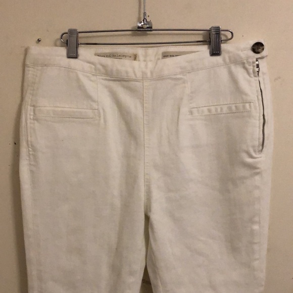 Anthropologie Pilcro and The LetterPress White High-Rise Denim Leggings - Picture 5 of 9